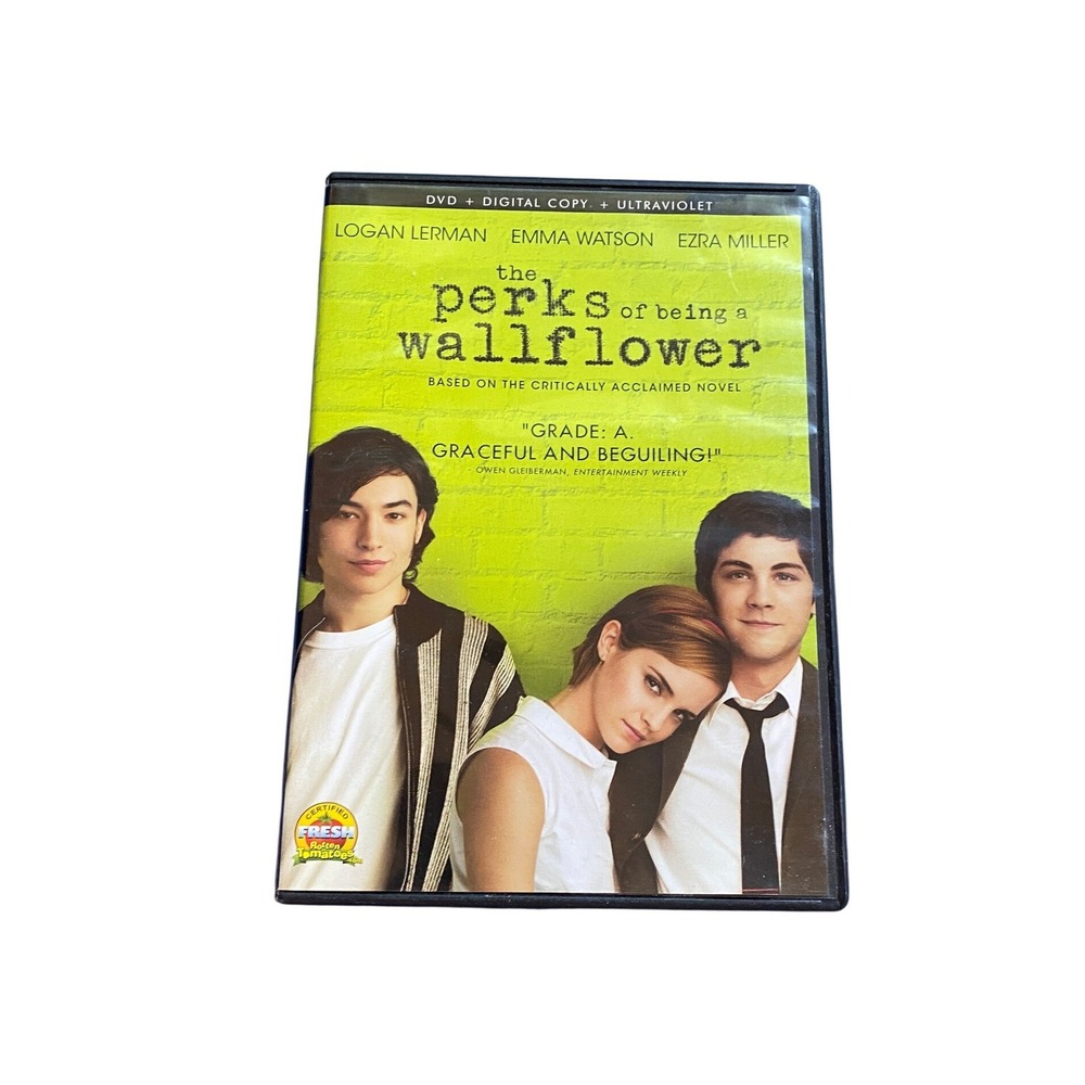 Summit The Perks of Being a Wallflower DVD Drama PG-13 Green Coming of Age Movie